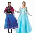 thumbnail image 1 of Disfraz de princesa Anna Elsa para adultos, disfraz de Navidad, disfraz elegante, 1 of 4