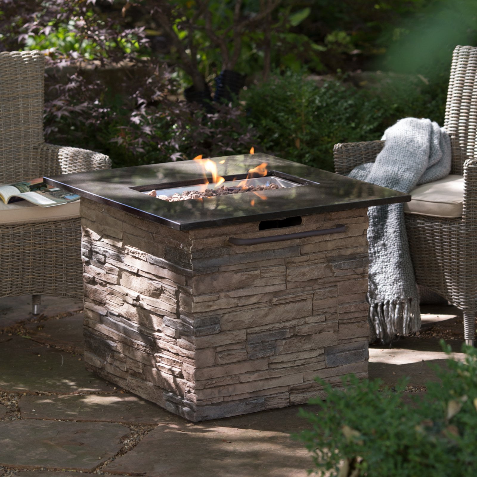 Red Ember Coronado Gas Firepit Table with FREE Cover by