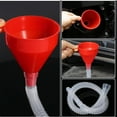 thumbnail image 5 of Flexible Plastic Funnel with Extended Hose for Easy Liquid Transfer and Pouring for Automotive and Household Use, 5 of 5
