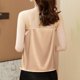 thumbnail image 3 of Camiseta sin mangas con cuello en V estampada de verano para mujer: sin mangas, corte holgado, mezcla de poliéster y spandex, versátil para llevar en situaciones informales o de vacaciones., 3 of 5