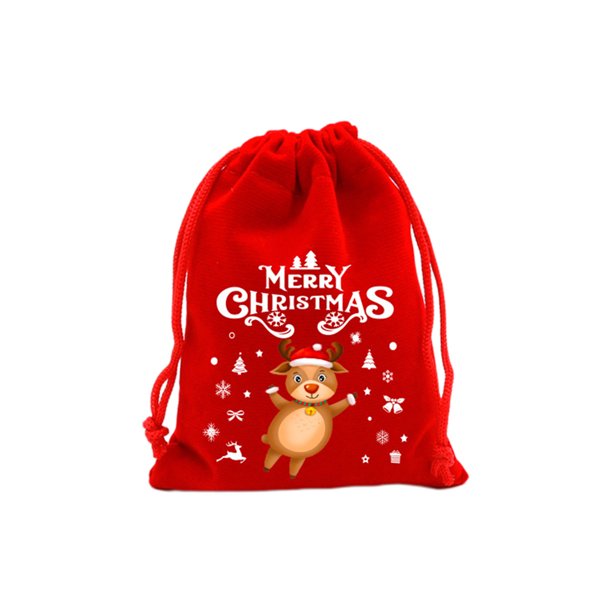 Decoraciones Del Árbol de Navidad Bolsa Roja de Regalo de Navidad, Bolsa de Aperitivo de Dulces de Navidad, Bolsa de Decoración Del Árbol de Navidad, Bolsa de Embalaje de Frutas Bolsas de Regalo de Na