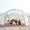 White, variant on Easy Beach Tent Pop Up Canopy UPF50+ Tent with Side Wall, Ground Pegs, and Stability Poles, Sun Shelter Rainproof, Waterproof for Camping Trips, Backyard Fun, Party Or Picnics, White