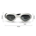 thumbnail image 5 of jiaroswwei Dog Sunglasses Foldable Anti-fog Heart-shaped Multi-scene Application Doggie Goggles Dog Supplies, 5 of 7