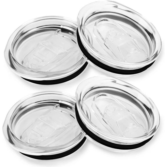 Replacement Lid for Skinny Tumbler 15 Oz 20 Oz - Pack of 4, BPA Free, Fits 2.7 Inch Inner Diameter
