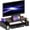 Espresso, variant on Desk Monitor Stand Riser w/ Adjustable Tray, Oak