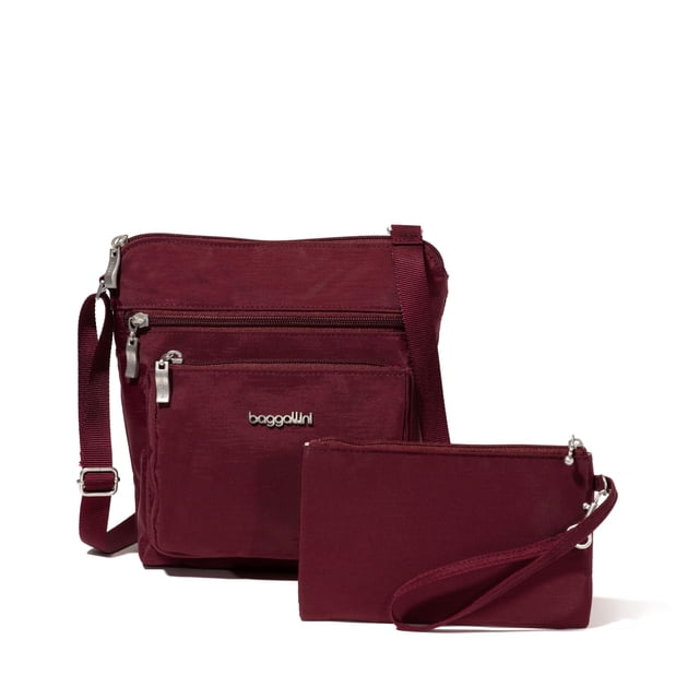 Bolso Bandolera Baggallini Pocket con RFID 22x22x5 cm