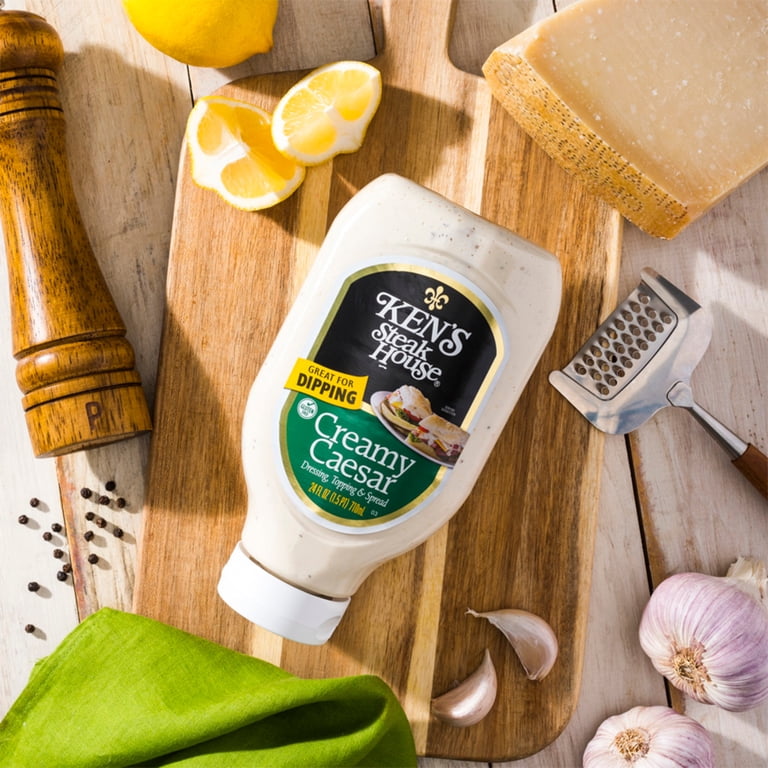 ken's classic caesar dressing Ken's Steak House Creamy Caesar Salad Dressing, Topping & Spread 24 fl oz