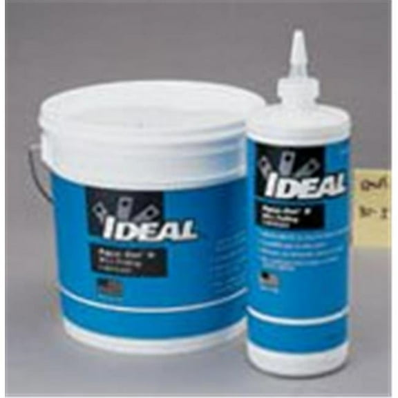 Ideal Industries Aqua-Gel II 31-378 Pulling Lubricant, 1 qt Bottle - Blue