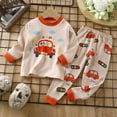thumbnail image 2 of TAIAOJING Autumn Christmas Children's Underwear Set Cotton Baby Cotton Warm Boys And Girls Long Sleeve Pajamas 3-4 Years, 2 of 5