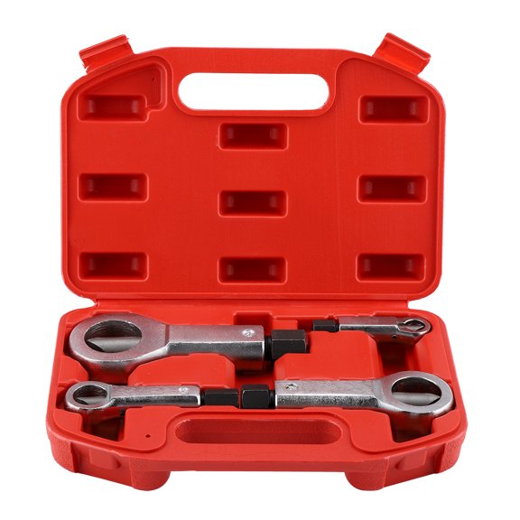 Nut Splitter Tool Heavy Duty,Rusted Broken Damaged Corroded Stuck Nut Removing Splitting Tool 4Sizes Remover Splitter[A set ]