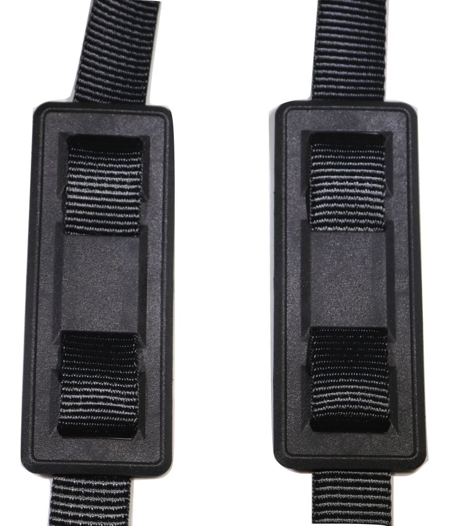 Spa Cover Hot Tub Wind Securement Strap Complete Kit Adjustable Nexus Locks Size: 8 Ft Black