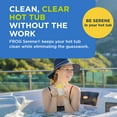 thumbnail image 2 of FROG Serene Floating Complete Sanitizing System +2 FROG Maintain Non-Chlorine Shock Treatments for Hot Tubs, Quick and Easy Self-Regulating Hot Tub Sanitizer with Bromine and FROG Sanitizing Minerals, 2 of 7