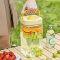 thumbnail image 6 of TAROFISH Beverage Cold Water Bottle, Clear Water Bottle with Lid, Refrigerator Bottle, BPA-Free, Shatterproof, For Iced Tea, Lemonade, Juice, Milk, etc (Neutral)., 6 of 13