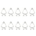 thumbnail image 1 of 10 Pièces de Plafond Crochets de Tuiles en Acier Inoxydable Facile installtion Conception Simple Sans Déformation Pendaison Signe Organisation à la Maison en Forme de Poisson F3, 1 of 6
