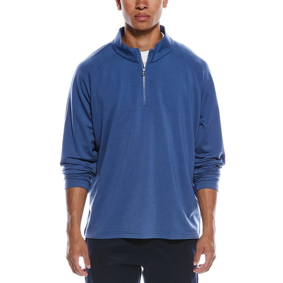 Peter Millar mens  Excursionist Flex Performance Wool-Blend 1/2-Zip Pullover, l,