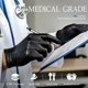 thumbnail image 2 of Guantes desechables de nitrilo PROMEDIX P, negros, 6 mil, 100 unidades, XL, 2 of 6