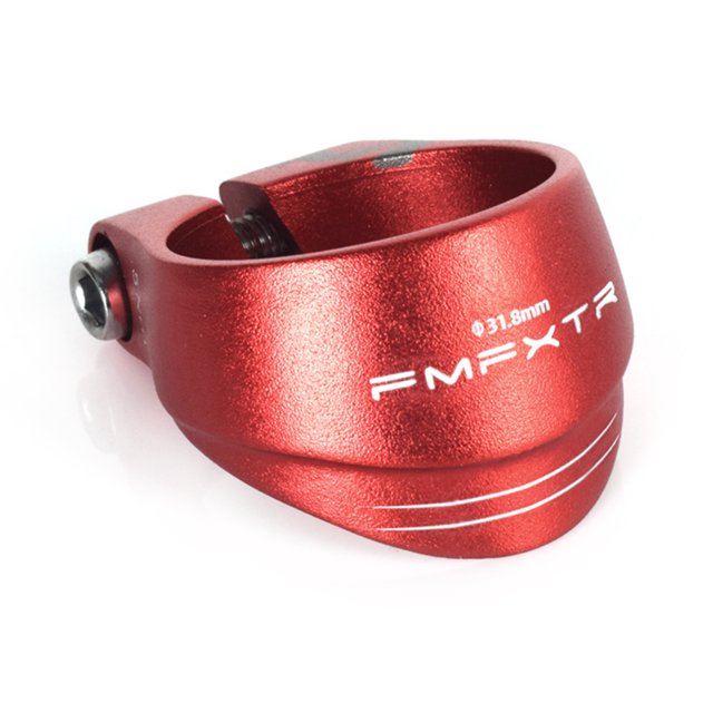 Ciclismo Abrazadera de tubo de asiento de sillín de bicicleta de 318 mm abrazaderas de tija de sillín de bicicleta de carretera MTB (rojo) Ehuebsd Para estrenar