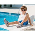 thumbnail image 5 of Meckior Toddler Boys Girls Garden Clogs Cartoon Slides Shoes Slip On Slipper Water Sandals For Little Kids, 5 of 7