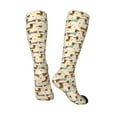 thumbnail image 4 of Balery Dachshund Dog Printed Novelty Socks Men's Women's Crew Socks Sports Socks Knee High Socks Cotton Socks Quirky and Cool Socks, 4 of 9