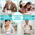 thumbnail image 4 of OMEYA Planner 2026 2027, Hardcover Academic Planner 5.8" x 8.3", Planner 2026 2027 Weekly and Monthly Jul.26 - Jun.27, with Inner Pockets, Monthly Tabs, Elastic Closure, Cute Planner for Women, 4 of 11