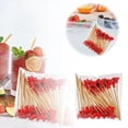 thumbnail image 1 of Palillos de cóctel para el Año Nuevo chino, 100 unidades, palillos con frutas, palillos para postres, palillos para comida, sándwiches, bebidas, brochetas de carne, frutas, artículos para fiestas., 1 of 1