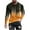 Yellow, variant on VERUGU Mens Shirts Fashion Gradient Color Print Long Sleeve Graphic Tee Outdoor Daily Round Neck T-Shirts Spring Fall Pullover Tops Beige 3XL