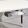 thumbnail image 6 of Hidden Under Desk Drawer Organizer, Adhesive Slide Out Storage Tray, Portable Desktop Organization Box for Office Stationery and Small Accessories, SouMaox, 6 of 6