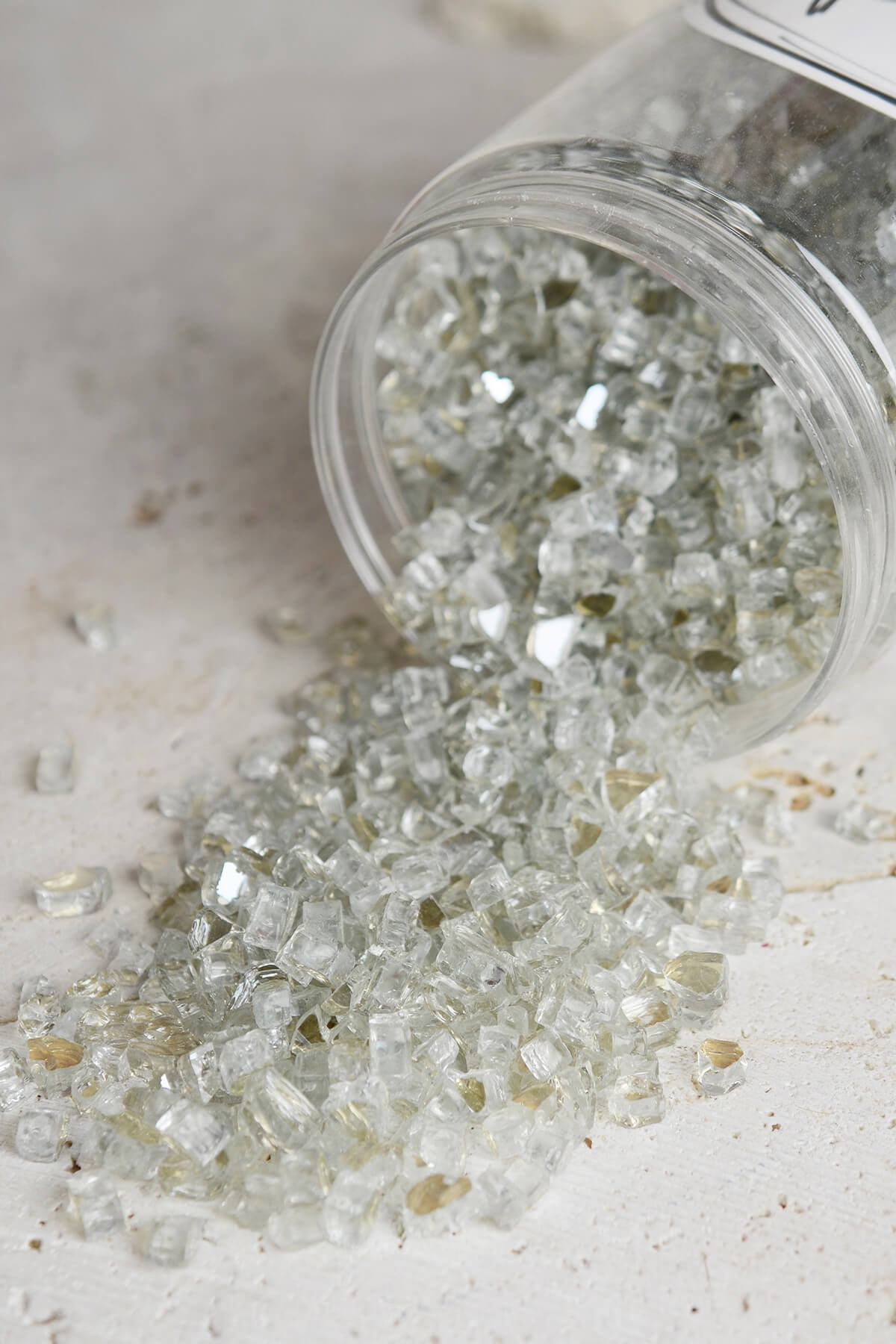 Glass Crushed 5 8mm 46oz Silver Walmart Com