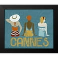 thumbnail image 2 of Vess, June Erica 24x20 Black Modern Framed Museum Art Print Titled - Vintage Bathing Beauties II, 2 of 5
