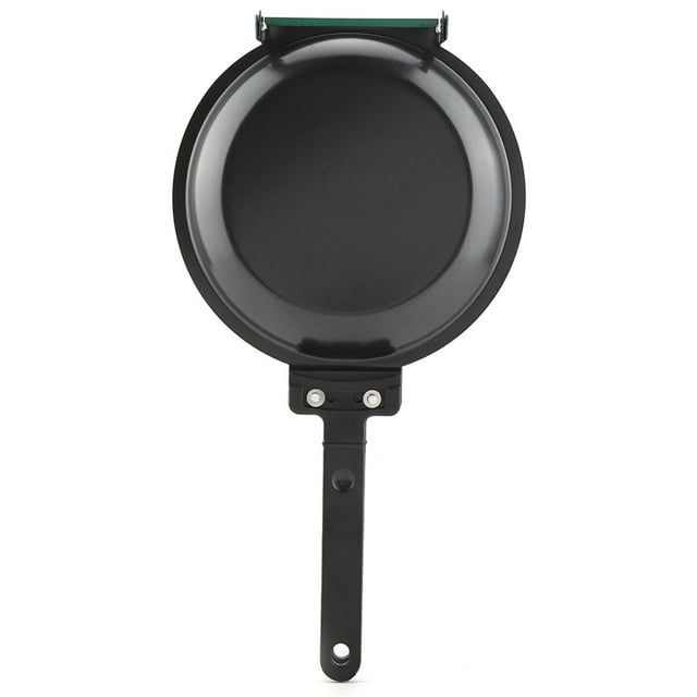 Double Sided Frying Pan, Titaniu M Steel Nonstick Ceramic Coating Flip Frying Pan Pancake Maker, Household Kitchen Cookware, Easy to Clean, Pancake Pan, Double Side Pan