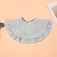 thumbnail image 4 of Baby Muslin Bibs Drool Bibs Bandana Ruffle Soft Cotton for Newborn Baby Infants Girl Teething Toddlers Boy, 4 of 5