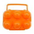 thumbnail image 4 of Caja para guardar huevos, bandeja para huevos con múltiples rejillas, práctica bandeja protectora para huevos, organizador de huevos 6 cuadrícula, 4 of 9