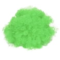 thumbnail image 1 of Peluca de fiesta de color innovadora para adultos, disfraz de Halloween, tocado interesante para grupo de circo, fútbol, verde, 1 of 14