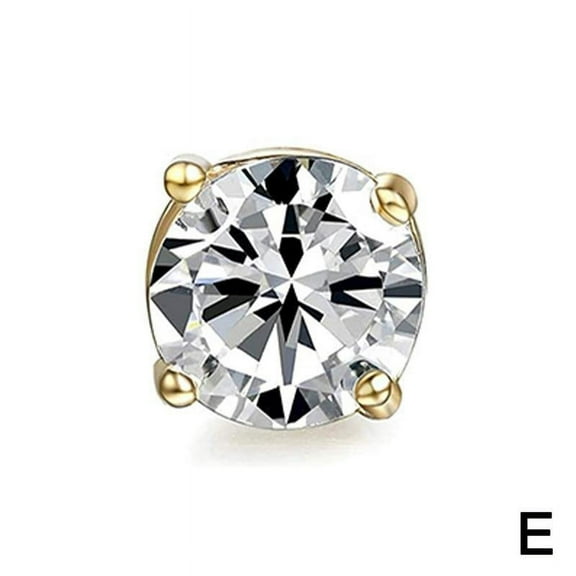 Soug Mens Women Clip On Earrings Non-Piercing Zircon Magnetic Ear Stud AU New