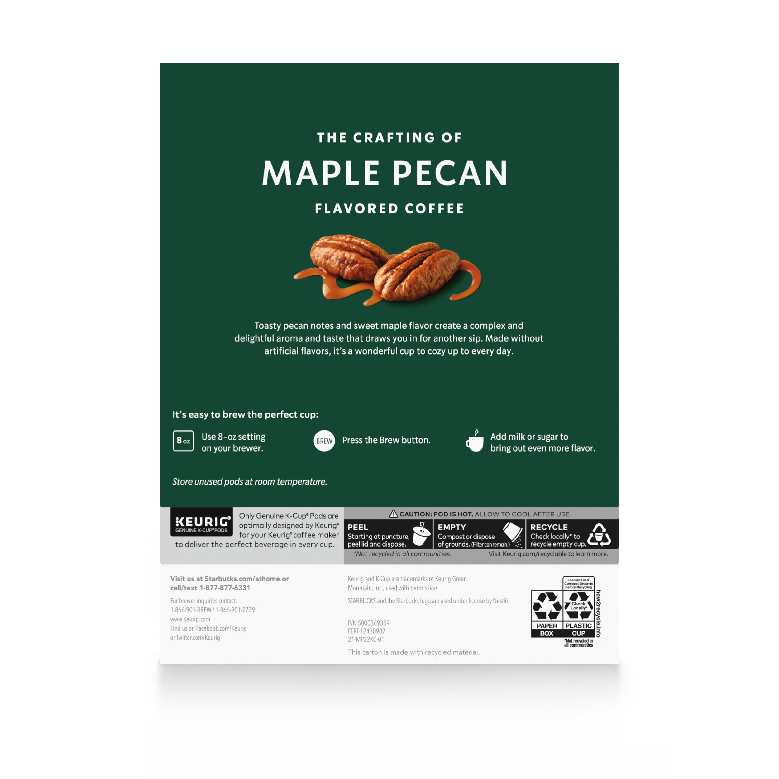 Maple pecan shop k cups