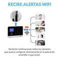 thumbnail image 3 of Kit de Alarma Inalámbrica Clicklife Blanco con 10 Sensores y Control de 100 Zonas para Casa y Negoci, 3 of 9