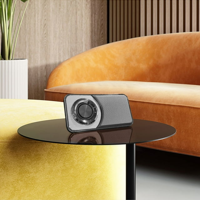 EGNMCR Bluetooth Speaker Wireless Portable Speaker With Loud Stereo Sound R-ich Bass Built-in Mic FM Radio Speaker, Gift