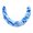 Blue, variant on Kiddiway Water Hammock Round Inflatable Floating Lounger - Half Round PVC Water Hammock for Pool Lake Beach, Relaxing Water Bed, Pool Toys and Outdoor Games,Blue