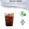 thumbnail image 4 of Smarty 8 oz. Crystal Clear Round Plastic Disposable Party Cups 500ct, 4 of 5