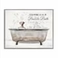 thumbnail image 3 of Stupell Industries Happiness Is A Bubble Bath Dog In Tub Word Design, 3 of 4