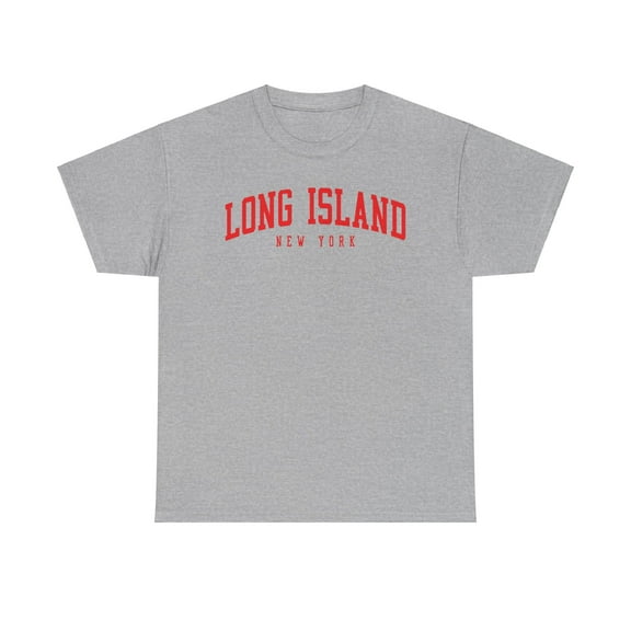 Long Island New York Shirt Gifts Tshirt Tee Crew Neck