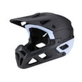 thumbnail image 3 of Casco de bicicleta con absorción de impactos, cómodo, accesorios de ciclismo, seguridad, cara completa Negro Azul, 3 of 9
