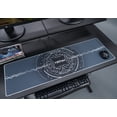 thumbnail image 5 of Techni Sport Runway Circuit Gaming Mouse Pad 36" x 11.5", Black/Grey, 5 of 7