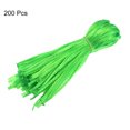 thumbnail image 3 of Unique Bargains Filets de Pastèque 19,69 Pouces Hamacs de Melon Suspendus Sac de Filet de Fruits Réutilisable pour Jardin Vert 200 Pack, 3 of 6