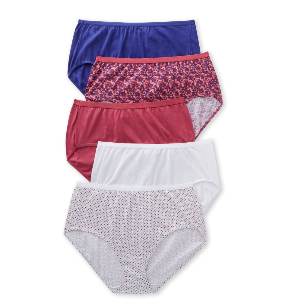 Playtex Women's Playtex PLCCBF Cotton Comfort Plus Size Brief Panty