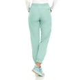 thumbnail image 2 of Hey Collection Scrubs Mid-Rise 4-Way Stretch Medical Scrub Joggers Pants with Four Pockets, Available in Over 25+ Colors, 2 of 2