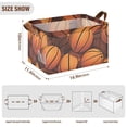 thumbnail image 2 of Ryvnso Basketball Storage Bins Large Basket Foldable Cube Toys Organizer with Handles 1 PC, 2 of 7