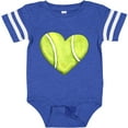 thumbnail image 3 of Inktastic Tennis Ball in Heart Boys or Girls Baby Bodysuit, 3 of 5