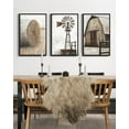 thumbnail image 2 of FCCUYE Farmhouse Wall Art Vintage Rustic Windmill Barn Cornfield Pictures d Painting Landscape Countryside Rural Canvas Artwork Home Decor Ready to Hang 11x14in - Black d, 2 of 7
