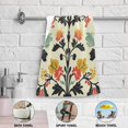 thumbnail image 5 of Yayeee Hand Towels for Bathroom Set of 2 Quick Dry Super Absorbent Soft Hand Shower Towels, 28" x 14", Beige Floral, 5 of 8
